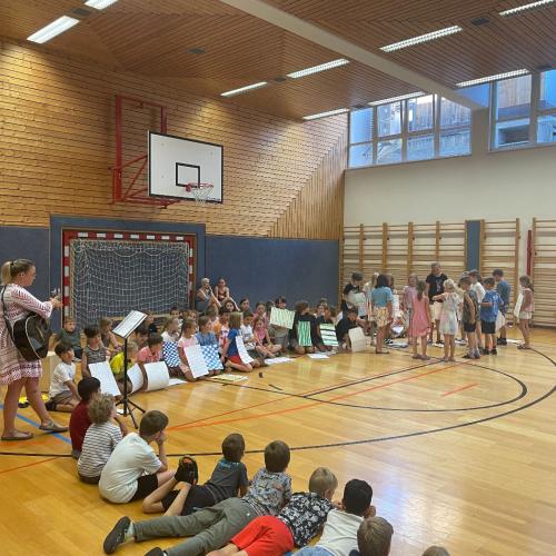 Religiöse Abschlussfeier