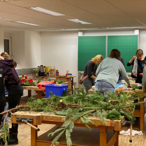 Adventkranzbinden 2025