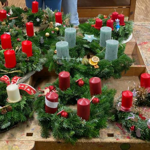 Adventkranzbinden 2025