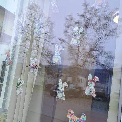 Fensterbild OStern