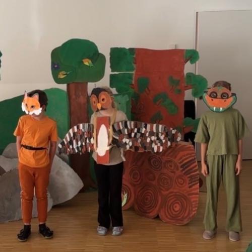 Kinder auf der Bühne 2