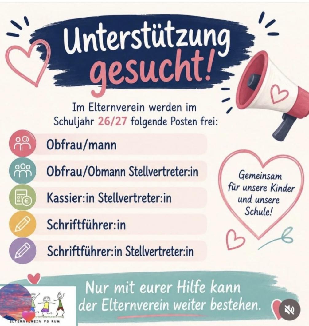 Unterstützung gesucht